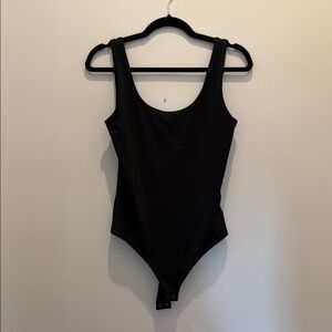 Express Black Scoop Neck Bodysuit